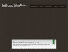 Tablet Screenshot of hillclimbfrance.co.uk